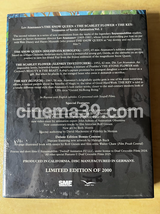 Treasures of Soviet Animation Vol 2 Pelicula Blu-ray Edición Deluxe Limitada
