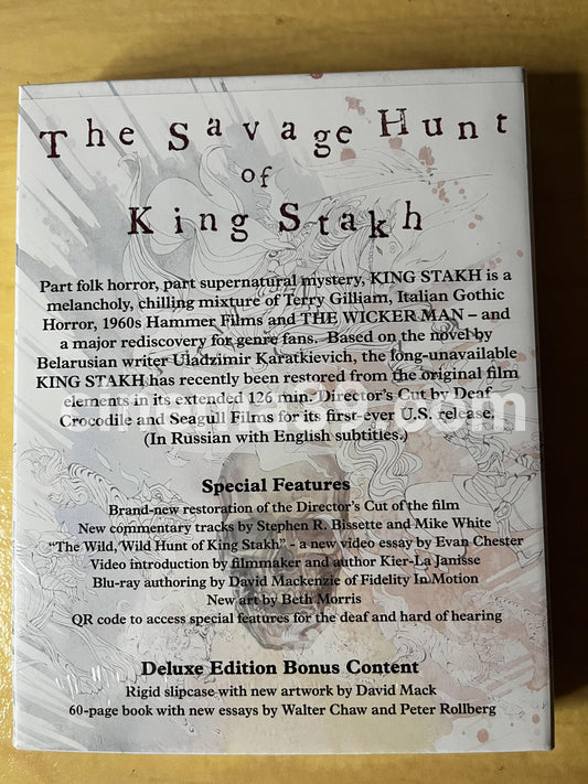 The Savage Hunt of King Stakh Pelí'cula Blu-ray Edición Deluxe Limitada