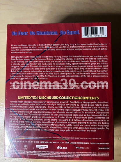Jackie Chan's Breakout Hits Colección de Películas 4K Arrow Video