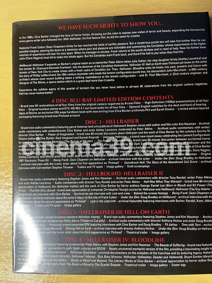 Hellraiser: Quartet Of Torment Película Blu-ray Edición Limitada