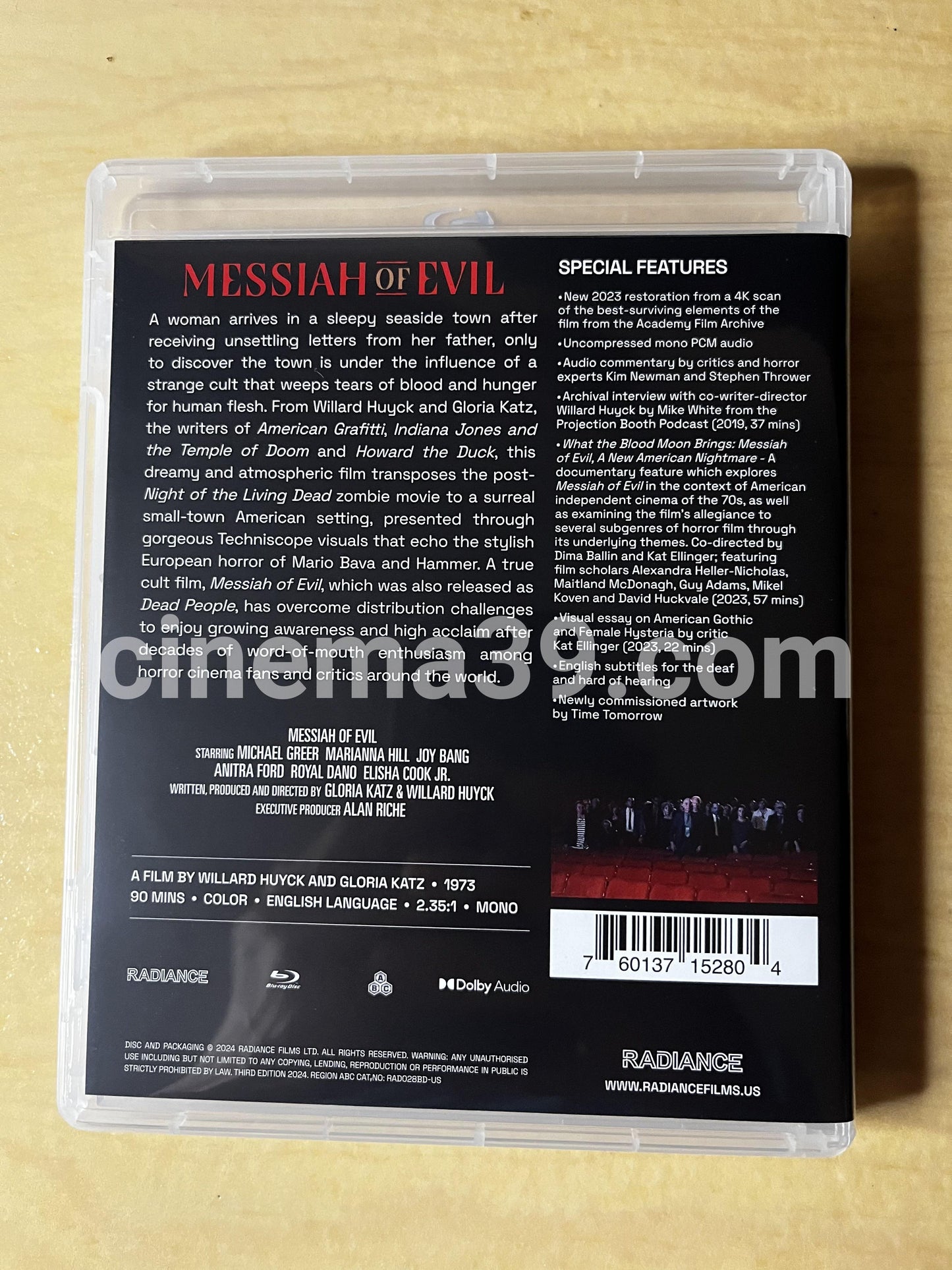 Messiah of Evil Película Blu-ray Radiance Films