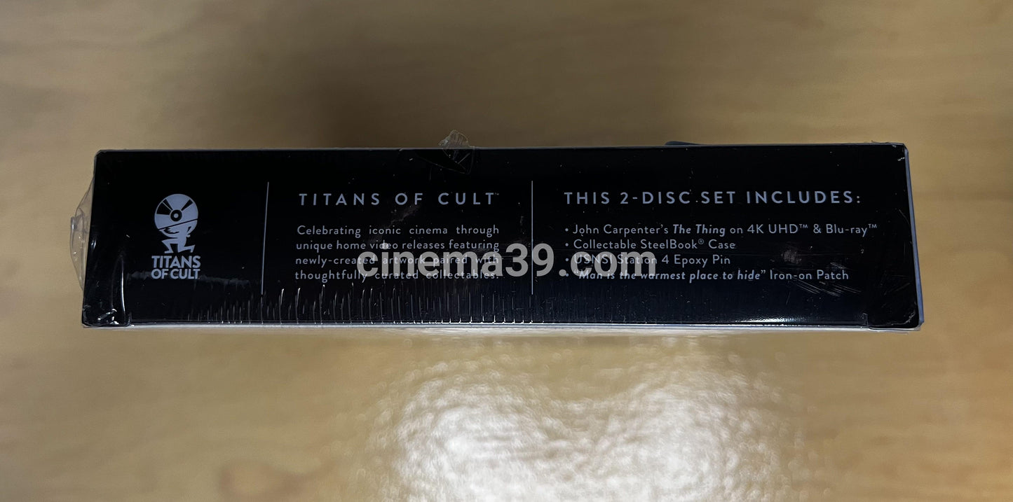 The Thing Titans of Cult Edición Limitada 4K Ultra HD Blu-ray Steelbook