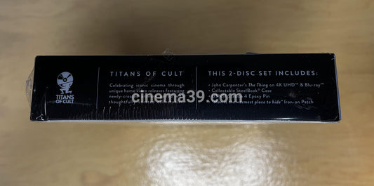 The Thing Titans of Cult Edición Limitada 4K Ultra HD Blu-ray Steelbook