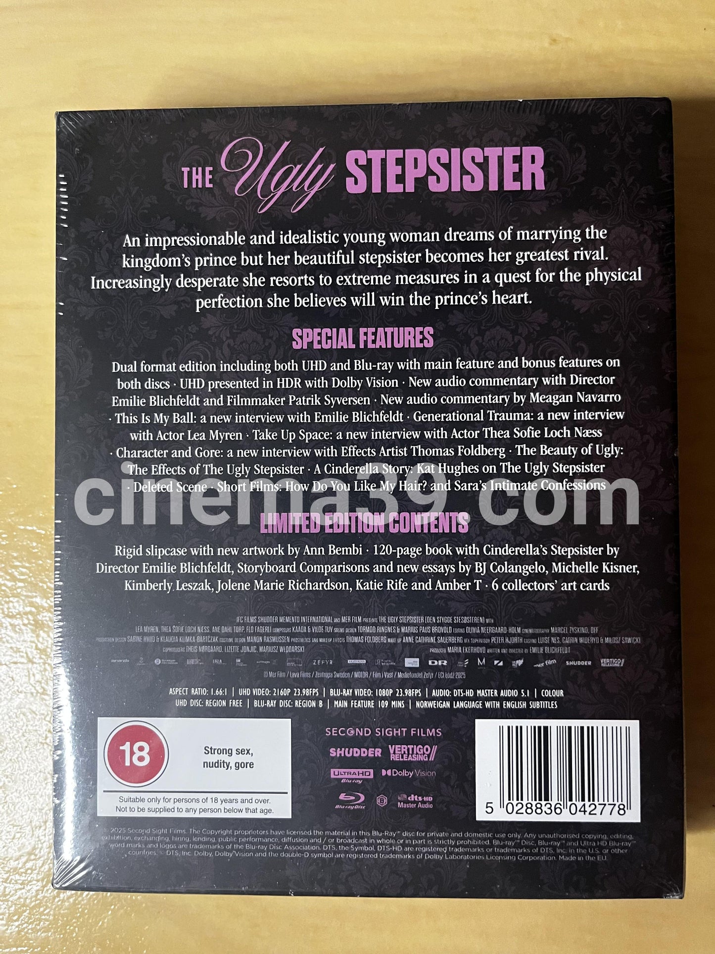 The Ugly Stepsister Película 4K Edición Limitada