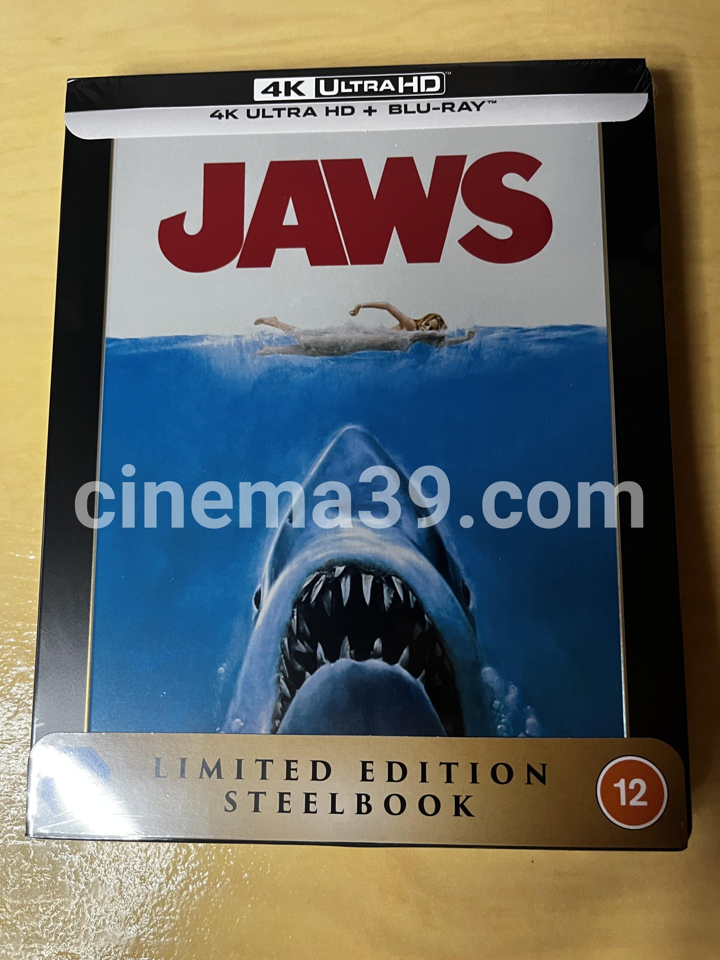 Jaws Edición Limitada Steelbook 4K UHD + Blu-Ray