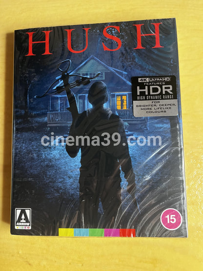 Hush Película 4K + Blu-ray Edición Limitada Arrow Video