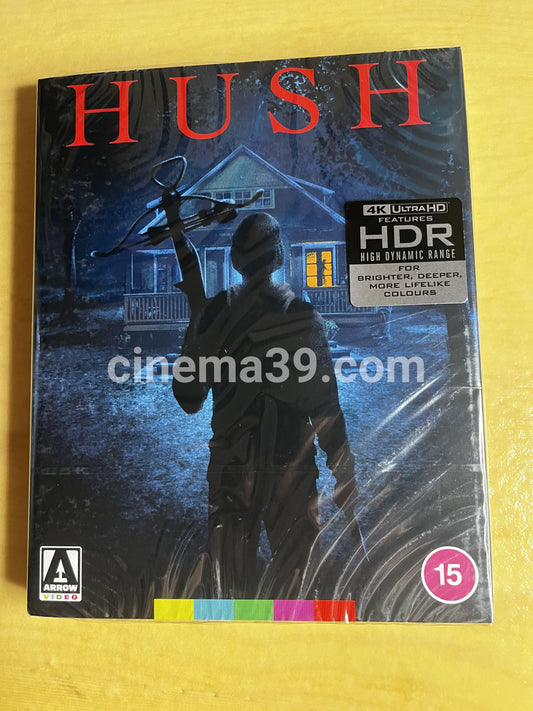 Hush Película 4K + Blu-ray Edición Limitada Arrow Video