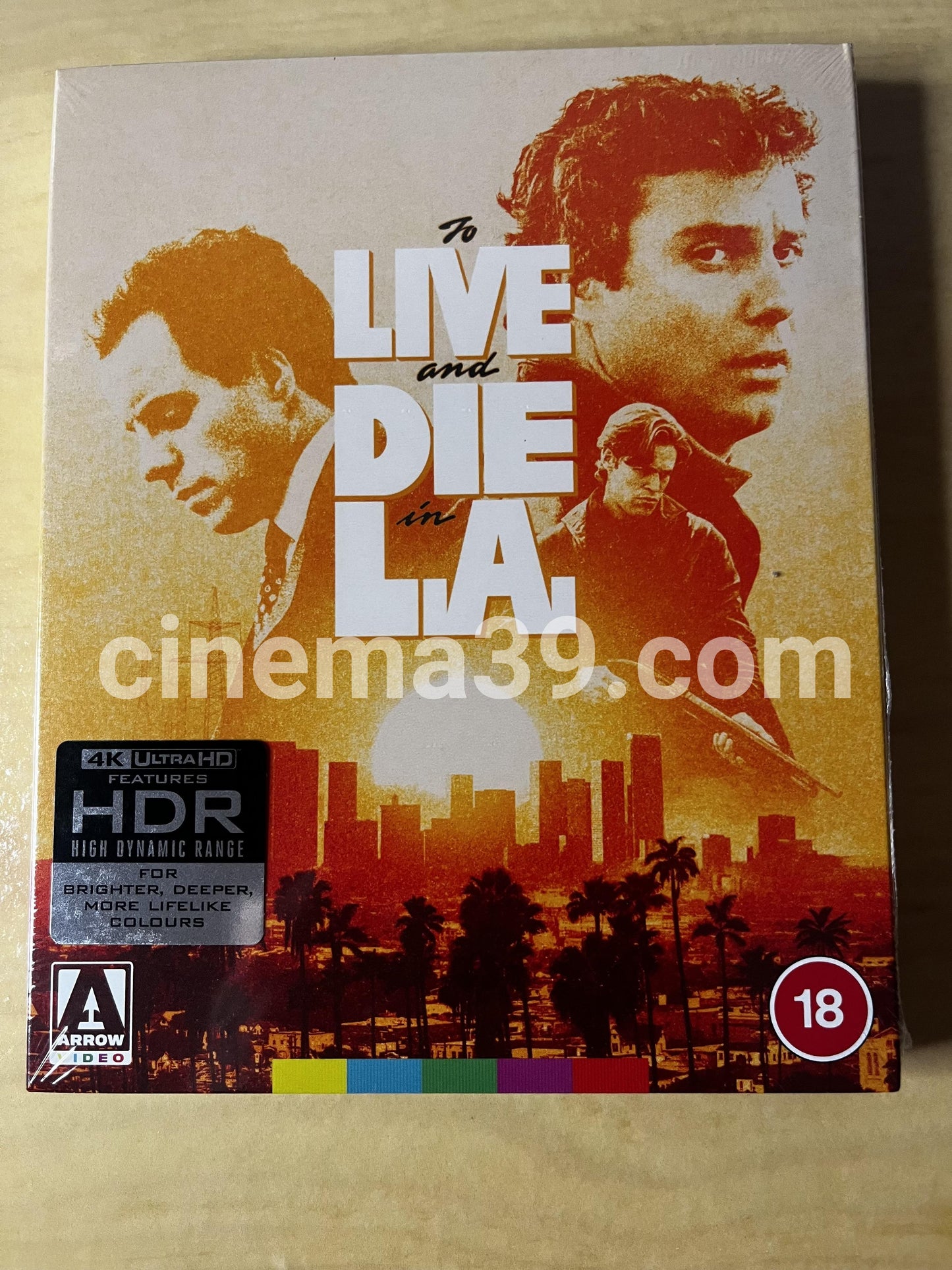 To Live and Die in L.A. Película 4K + Blu-ray Edición Limitada Arrow Video