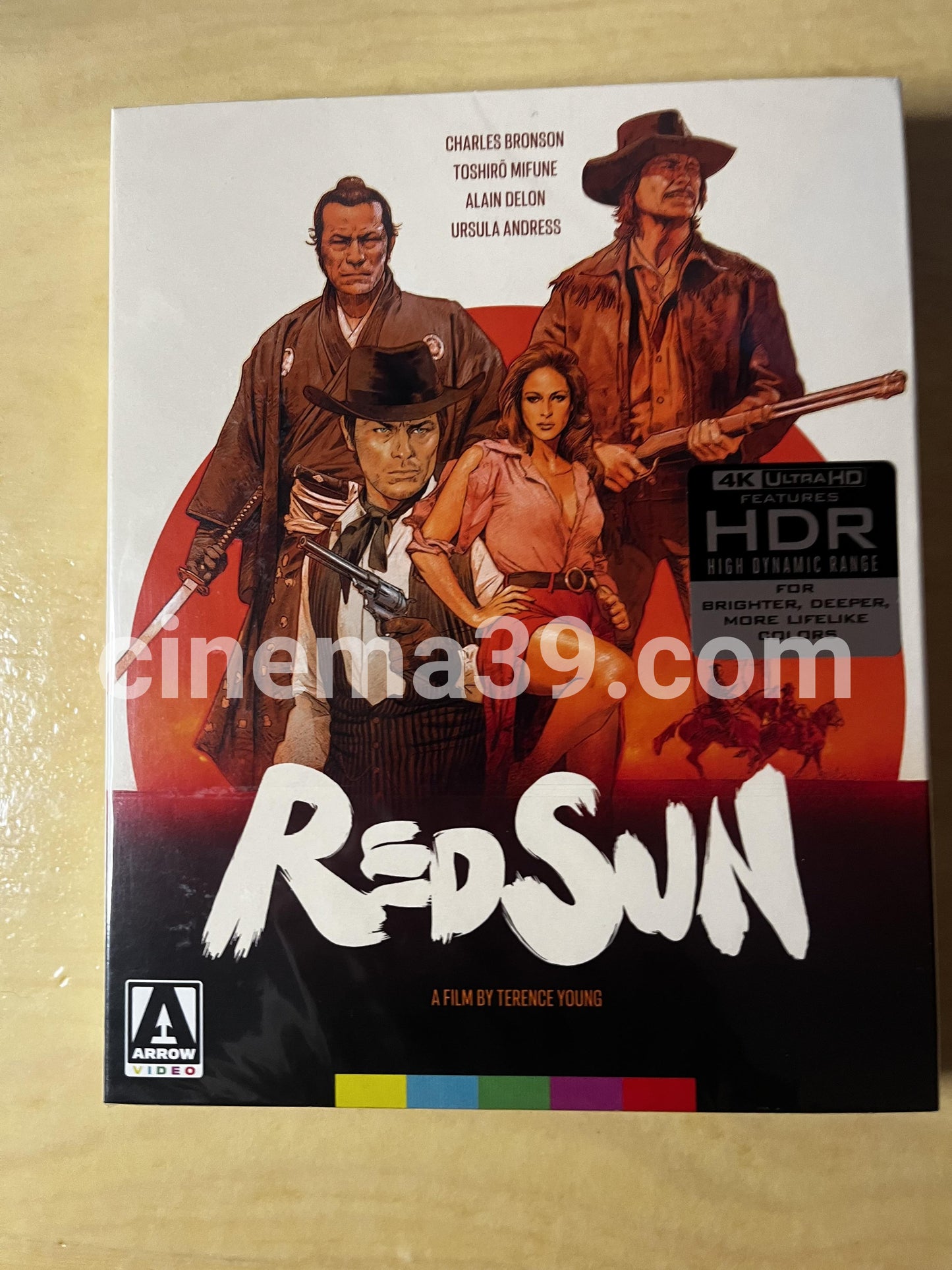 Red Sun Película 4K + Blu-ray Edición Limitada Arrow Video