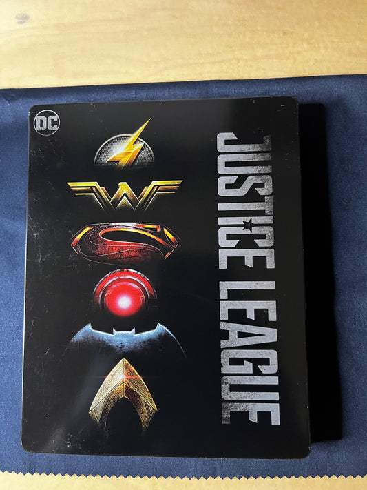 Justice League Steelbook 4K UHD + Blu-ray
