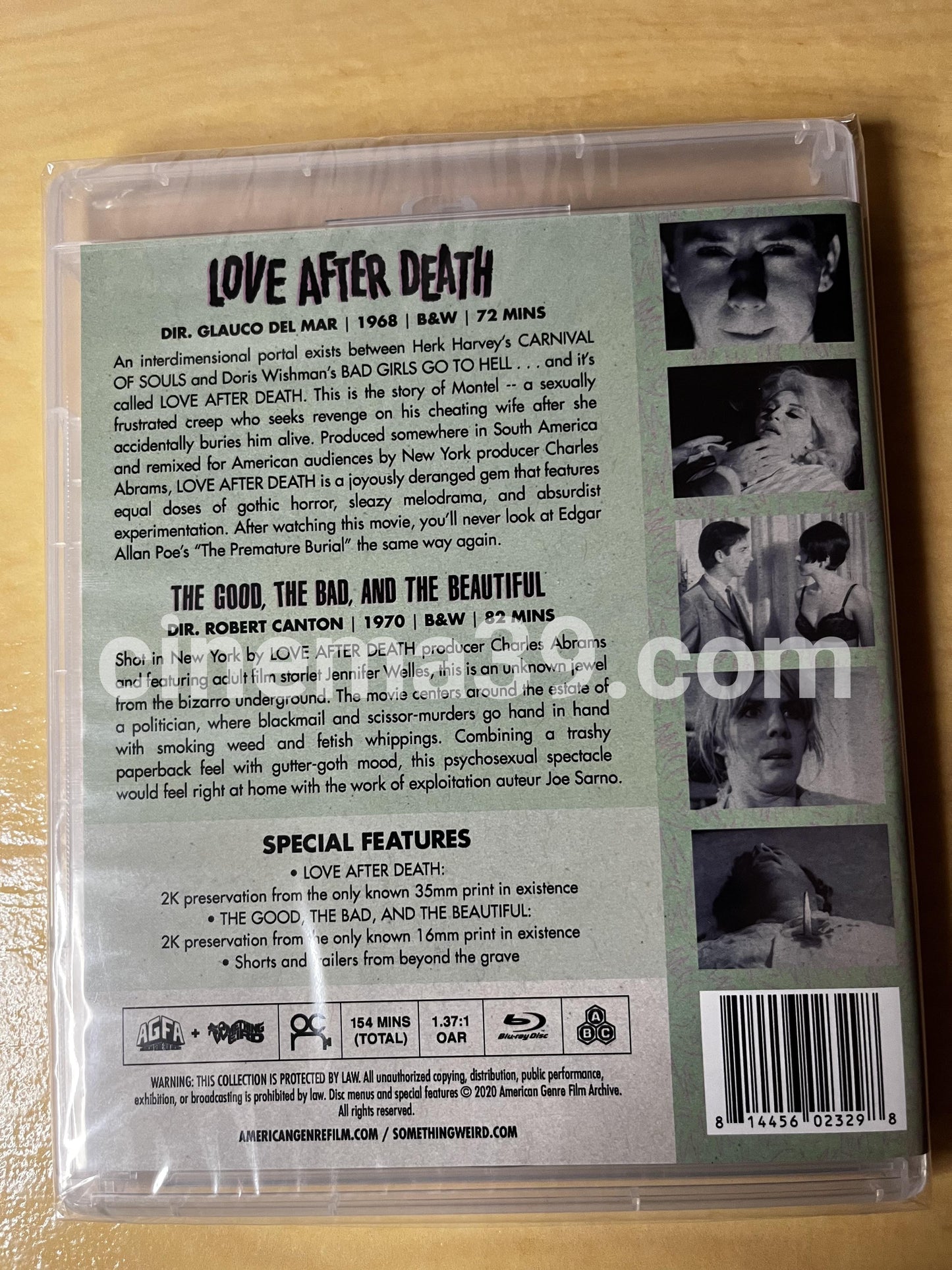 Love After Death + The Good, The Bad, And The Beautiful Blu-ray