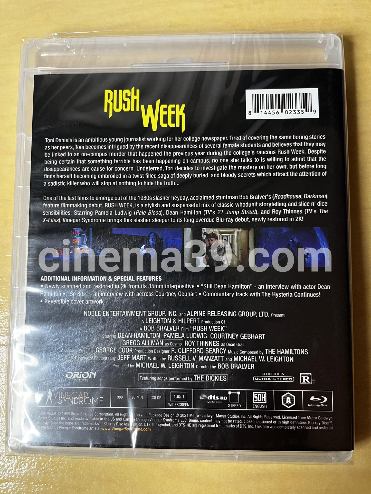 Rush Week Película Blu-ray