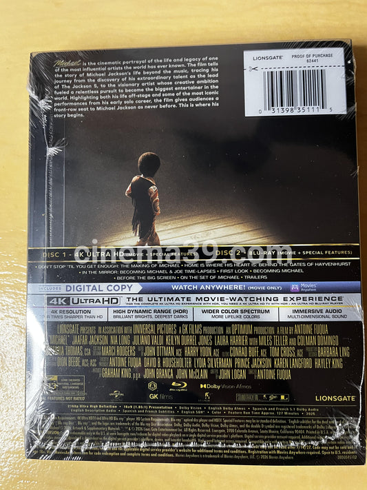 Michael Steelbook 4K UHD + Blu-ray + Digital