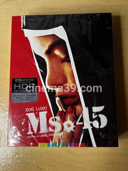 Ms 45 Película 4K UHD Edición Limitada Arrow Video