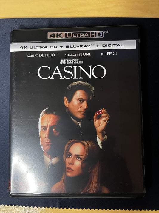 [Usado] Casino (1995) 4K + Bluray + Código Digital