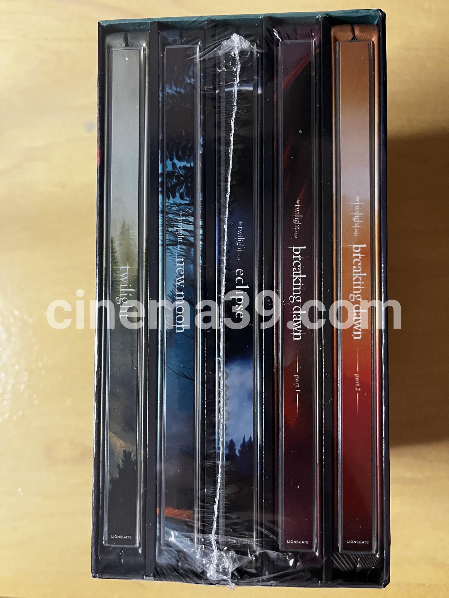 The Twilight Saga: Colección Completa Set de 5 Películas 4K SteelBook