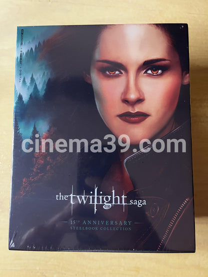 The Twilight Saga: Colección Completa Set de 5 Películas 4K SteelBook
