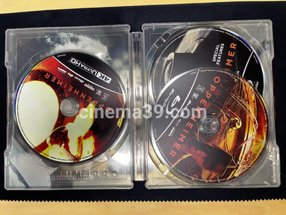 Oppenheimer 4K Steelbook + Blu-ray