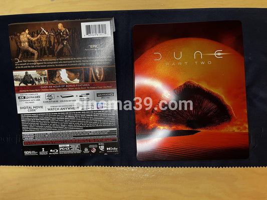 [Usado] Dune: Part Two Steelbook 4K + Blu-ray