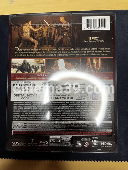 [Usado] Dune: Part Two Steelbook 4K + Blu-ray