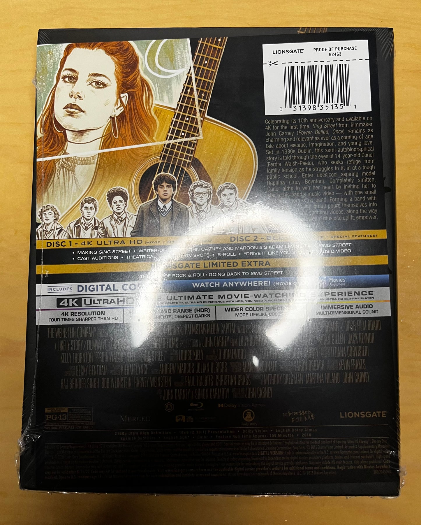 Sing Street: Edición del 10.º aniversario 4K UHD + Blu-ray™ + Digital