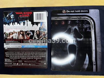 Scream Colección 7 Películas Steelbooks 4K