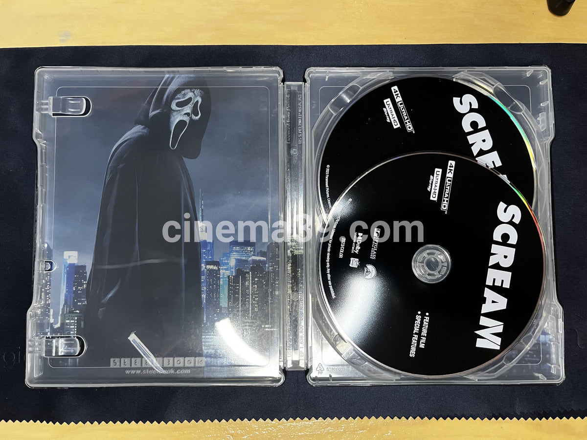 Scream Colección 7 Películas Steelbooks 4K