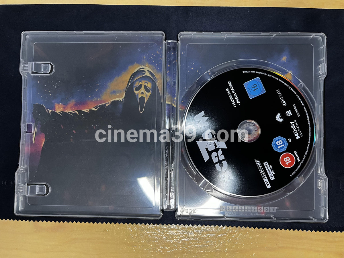 Scream Colección 7 Películas Steelbooks 4K