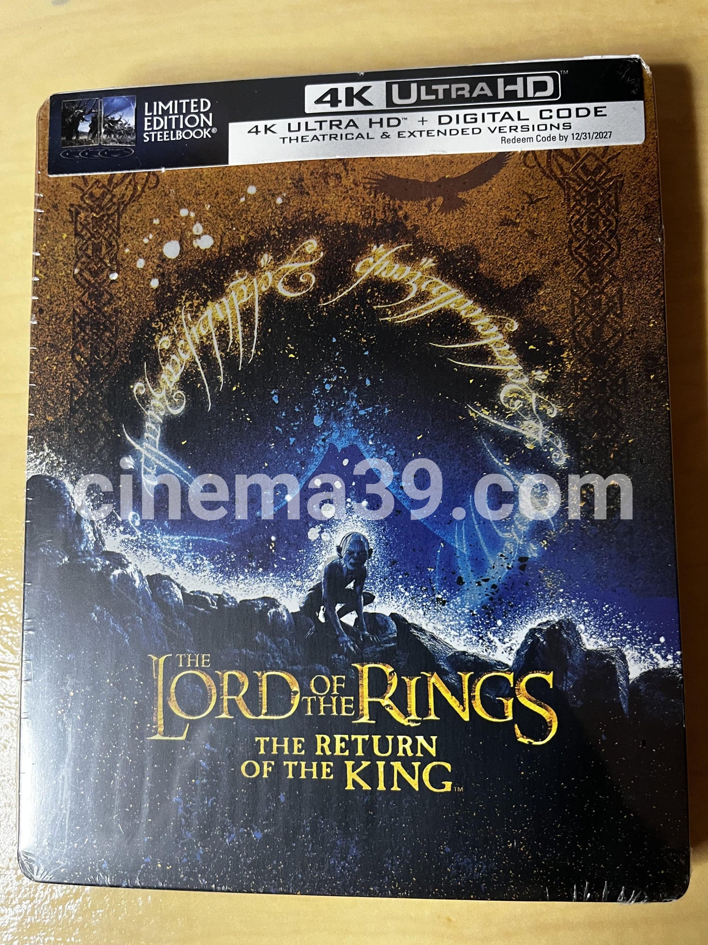 The Lord of the Rings: The Return of the King Steelbook 4K + Blu-ray