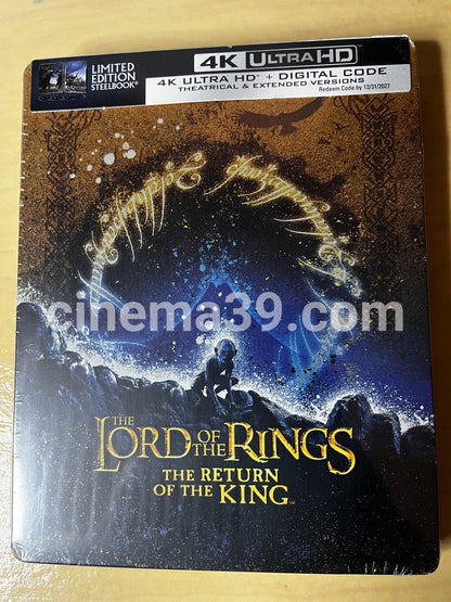 The Lord of the Rings: The Return of the King Steelbook 4K + Blu-ray