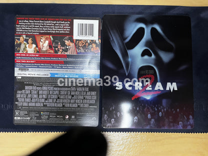 Scream Colección 7 Películas Steelbooks 4K