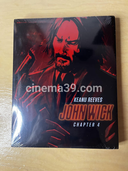 John Wick Colección Steelbooks + Blu-ray