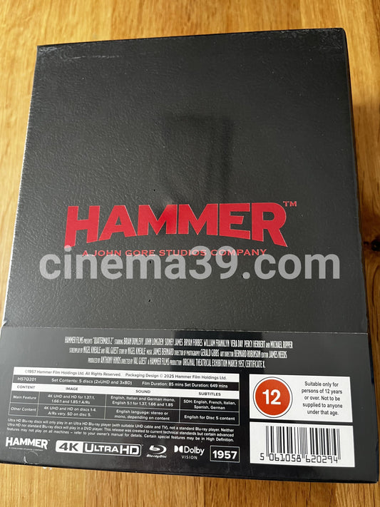 Quatermass 2 Edición Limitada de Colección 4K UHD