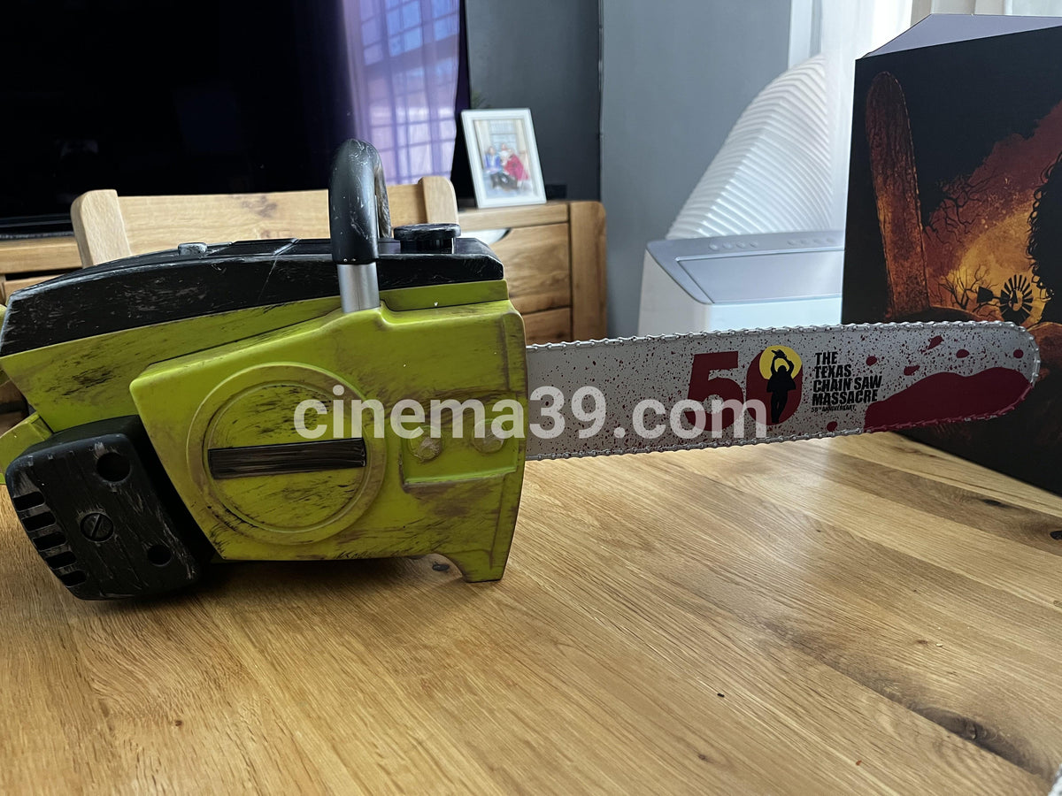 TEXAS CHAIN SAW MASSACRE 50TH ANNIVERSARY CHAINSAW