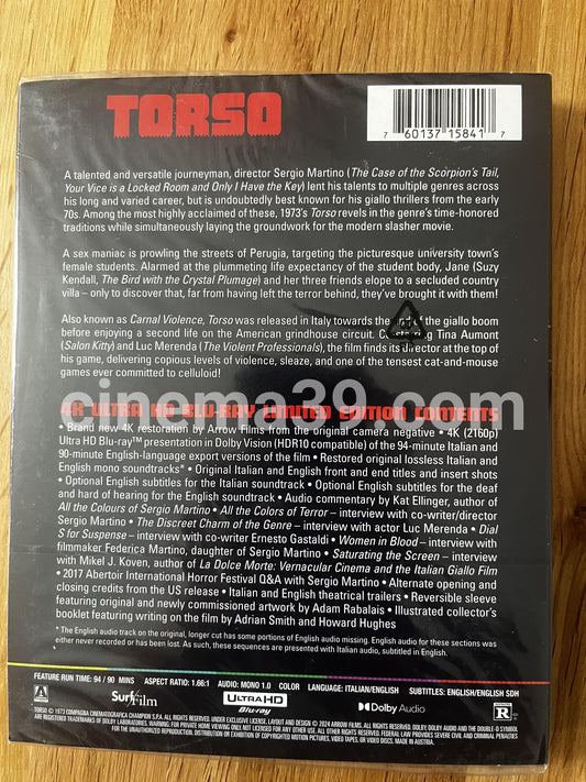 Torso Edición Limitada 4K UDH