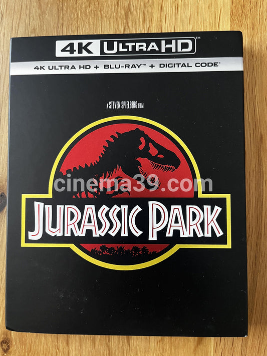 Jurassic Park con Slip 4K UHD + Blu-ray + Digital