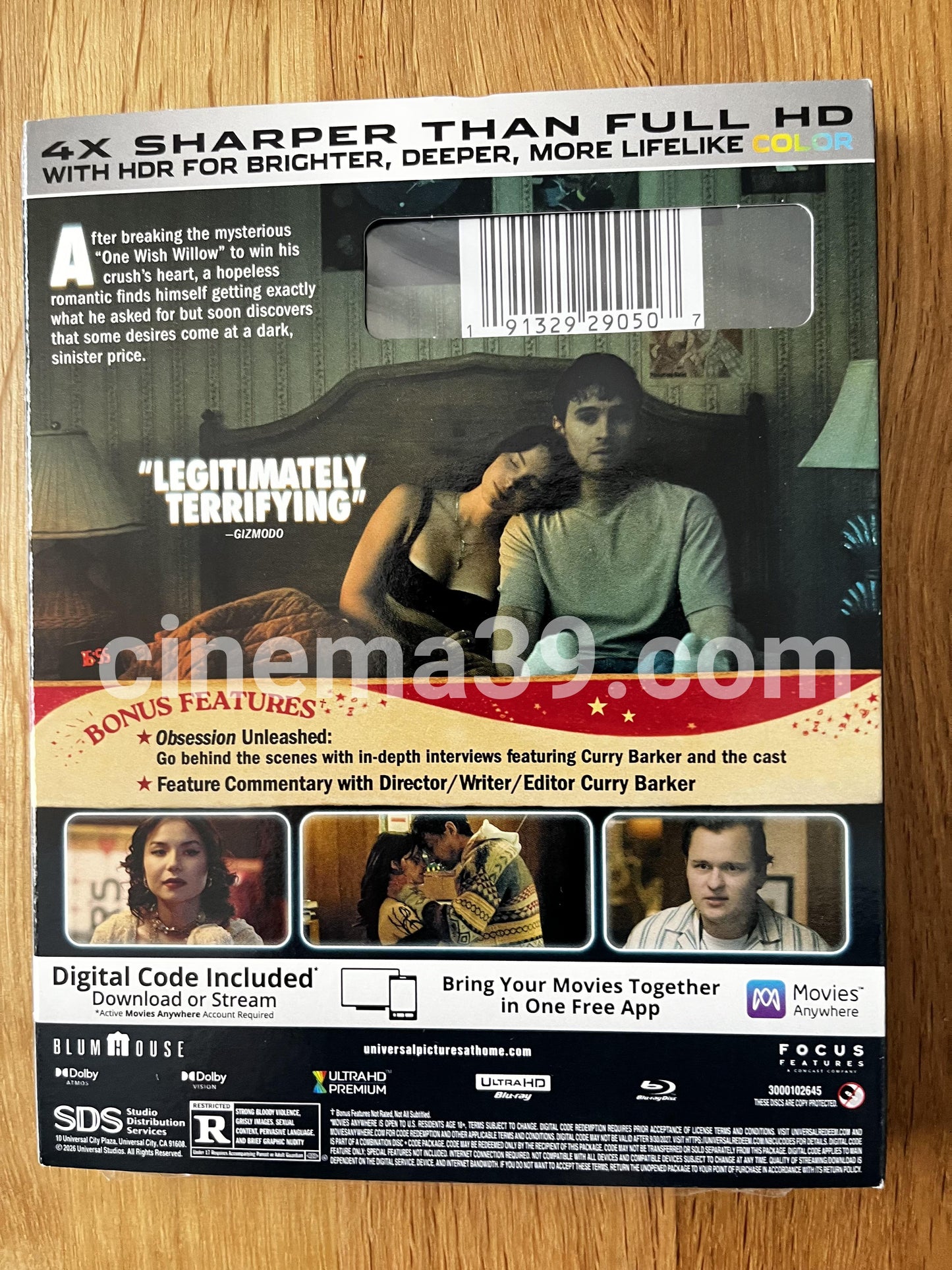 Obession con Slip 4K UHD + Blu-ray + Digital