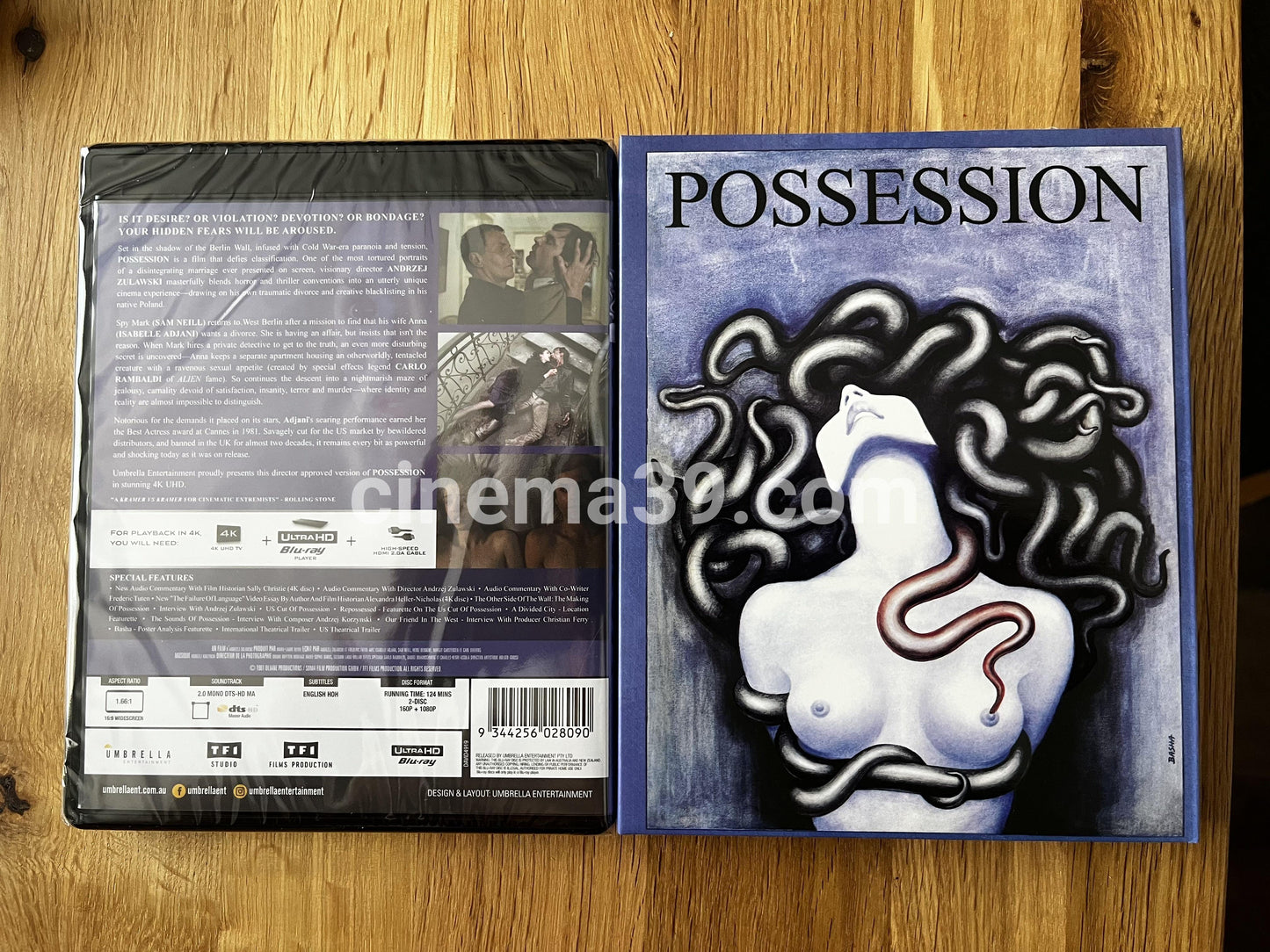 Possession con Slip 4K UHD + Blu-ray Umbrella