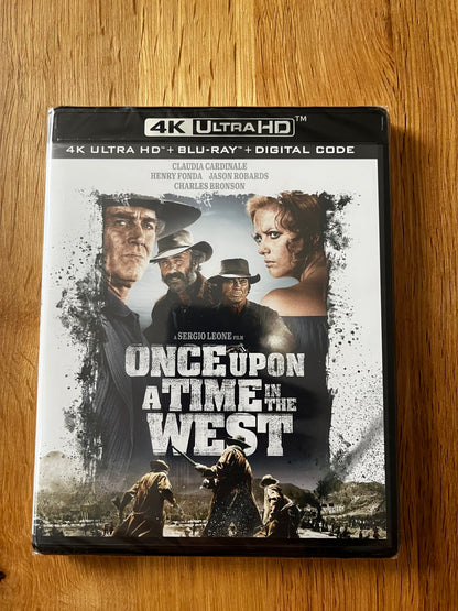 Once Upon a Time in the West  4K UHD + Blu-ray + Digital