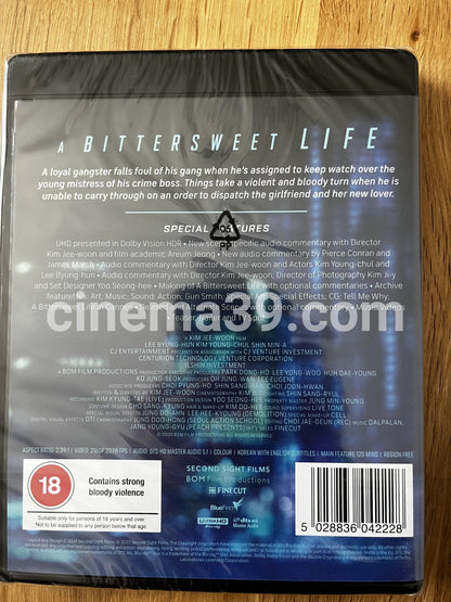 A Bittersweet Life Película 4K Second Sight Edición Estandard