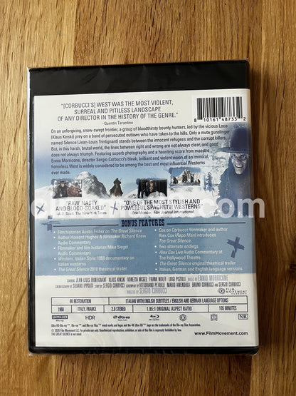 The Great Silence Película 4K UHD