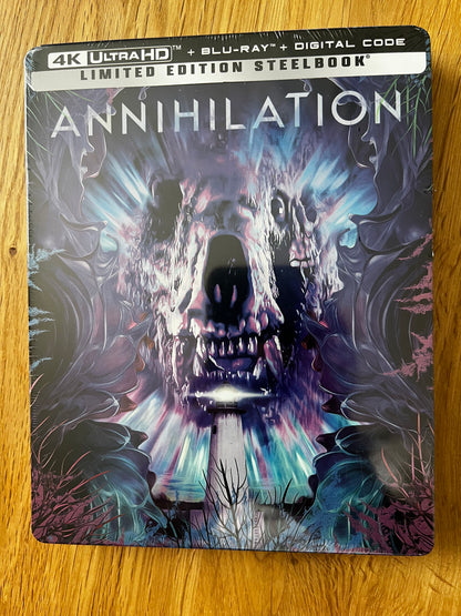 Annihilation 4K Steelbook UHD + Blu-ray + Digital