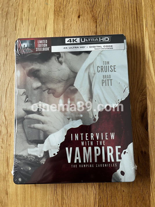 Interview With The Vampire Steelbook 4K UHD + Blu-ray + Digital