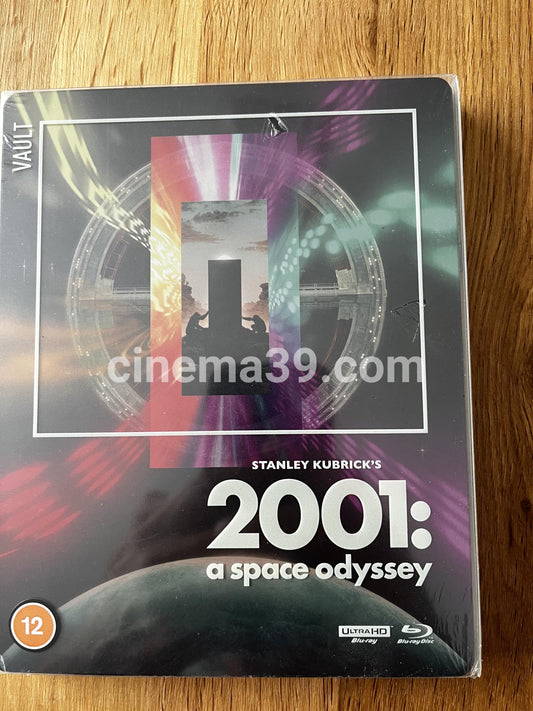 2001 A Space Odyssey The Film Vault 4K Steelbook + Blu-ray