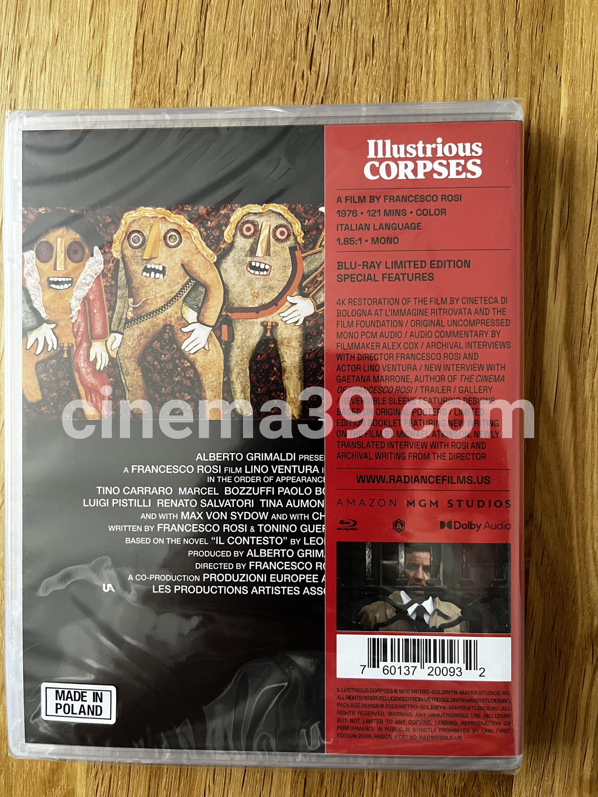 Illustrious Corpses Edición Limitada Blu-ray