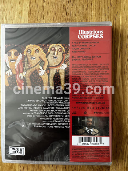 Illustrious Corpses Edición Limitada Blu-ray