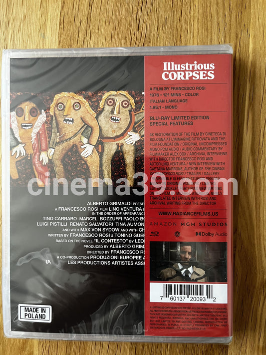 Illustrious Corpses Edición Limitada Blu-ray