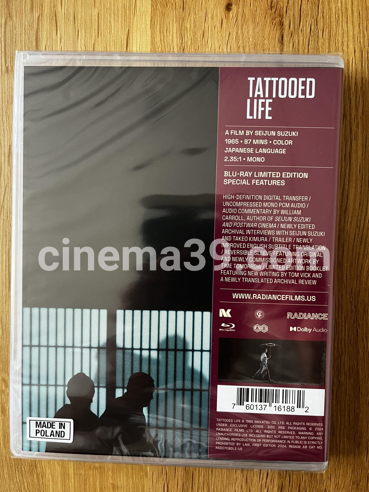 Tattooed Life Edición Limitada Blu-ray