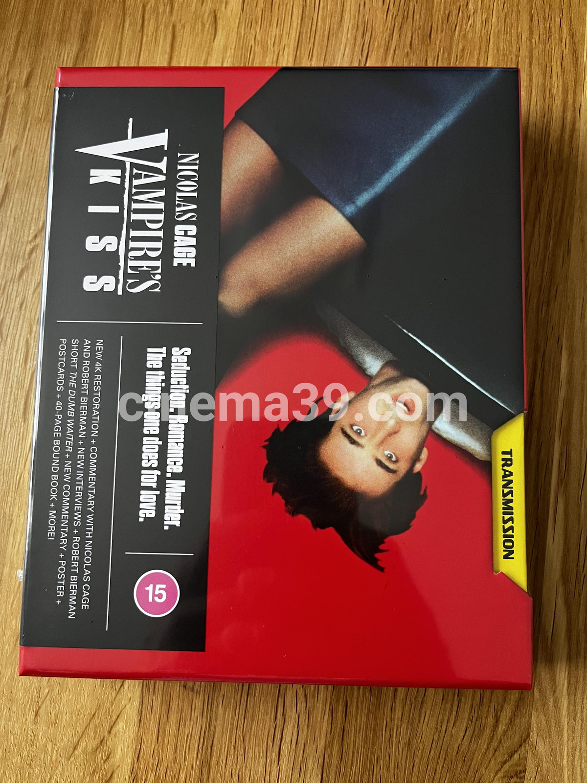 Vampire's Kiss Película 4K + Blu-ray Edición Limitada