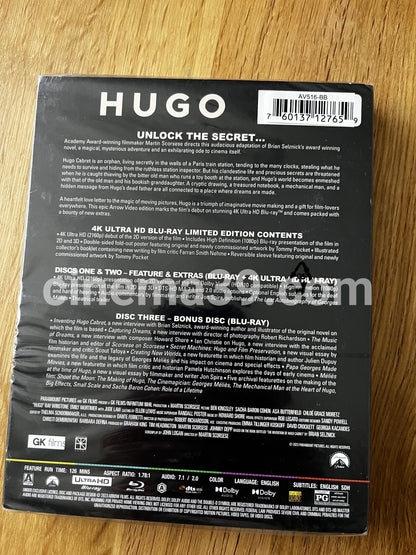 Hugo Película 4K UHD + Blu-ray Edición Limitada